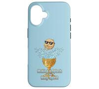 Making a Splash in the Holy Spirit First Communion Baptism Case for iPhone 16