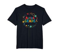Making ALTiN 4th Grade Memorable T-Shirt, Men's Big and Tall, Black, 2X Tall
