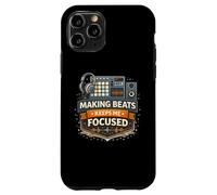 Making Beats Keeps Me Focused Music Producer Mindset Case for iPhone 11 Pro