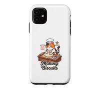 Making Biscuits Baking Cat Cute Baker Kitty Case for iPhone 11