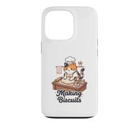 Making Biscuits Baking Cat Cute Baker Kitty Case for iPhone 13 Pro