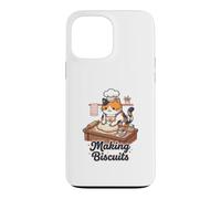 Making Biscuits Baking Cat Cute Baker Kitty Case for iPhone 13 Pro Max