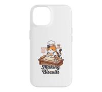 Making Biscuits Baking Cat Cute Baker Kitty Case for iPhone 14