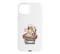 Making Biscuits Baking Cat Cute Baker Kitty Case for iPhone 15 Plus