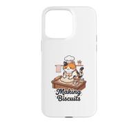 Making Biscuits Baking Cat Cute Baker Kitty Case for iPhone 15 Pro Max