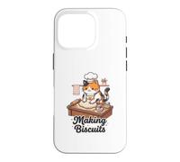 Making Biscuits Baking Cat Cute Baker Kitty Case for iPhone 16 Pro