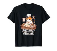 Making Biscuits Baking Cat Cute Baker Kitty T-Shirt