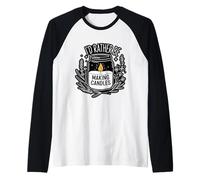 Making Candles is My Self Care Candle Making Hobby Raglan Baseball Tee