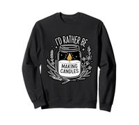 Making Candles Is My Self Care Candle Making Hobby Sweatshirt