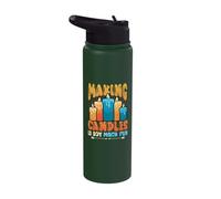 Making Candles is Soy Much Fun Candle Making Stainless Steel Insulated Water Bottle