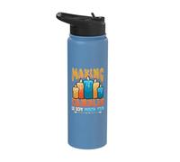 Making Candles is Soy Much Fun Candle Making Stainless Steel Insulated Water Bottle