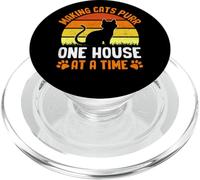 Making Cats purr one House at a Time Cat Sitter PopSockets PopGrip for MagSafe