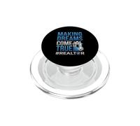 Making Dreams Come True Realtor Agent PopSockets PopGrip for MagSafe