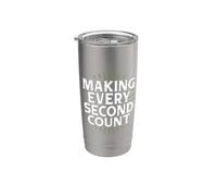 Making Every Second Count Sport Team Stainless Steel Insulated Tumbler