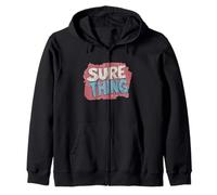 Making It Clear with This Sure Thing Outfit Zip Hoodie