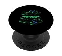 Making It Work Off Camera Video Editor Production Work PopSockets Adhesive PopGrip