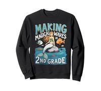 Making Magical Waves in 2nd Grade Mermaid Theme Sweatshirt