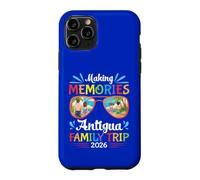 Making Memories Antigua Family Beach Trip 2026 Summer Travel Case for iPhone 11 Pro