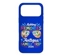 Making Memories Antigua Family Beach Trip 2026 Summer Travel Case for iPhone 17 Pro Max