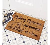Making Memories Caravan Camper Van Doormat Indoor Outdoor Welcome Mat Funny Cute Door Mat Housewarming Gift Indoor Outdoor Bathroom Door Mat 50x80cm