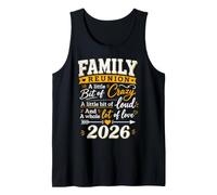 Making Memories Group Funny Matching Family Reunion 2026 Tank Top