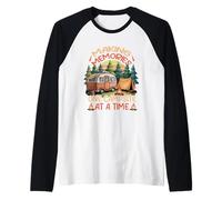Making Memories One Campsite At A Time Camper Life Raglan Baseball Tee