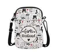 Making Memories Together Gift Best Friends Weekend Gift Sisters Weekend Travel Vacation Crossbody Bag, Girlsweekend Cb, 0