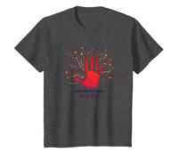 Making My Mark Handprint Artistic Expression T-Shirt, Kids, Dark Heather Grey, 10 Years