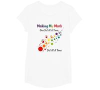 Making My Mark: Inspiring Rainbow Handprint Journey T-Shirt, Girls, White, Small