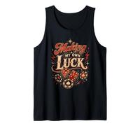 Making My Own Luck Dice & Poker Retro Tank Top