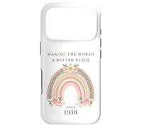 Making the World a Better Place since 1930 Women Birthday Case for iPhone 17 Pro