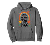 Making the world a better place since 1960, 1960 Birthday Pullover Hoodie