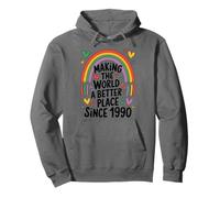 Making the world a better place since 1990, 1990 Birthday Pullover Hoodie