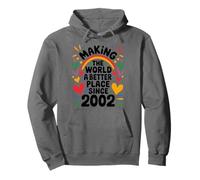 Making the world a better place since 2002, 2002 Birthday Pullover Hoodie
