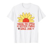 Making the World a Better Place Since 2016 Groovy T-Shirt