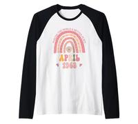Making The World A Better Place Since April 1962 Birthday Raglan Baseball Tee