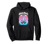 Making Waves At 5 Mermaid Birthday Girl Five Pullover Hoodie