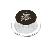 Making Waves On Porpoise Funny Whale Pun PopSockets PopGrip for MagSafe