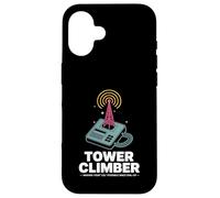 Making Your LOL Possible Since Dial-Up Tower Climber Case for iPhone 16