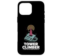 Making Your LOL Possible Since Dial-Up Tower Climber Case for iPhone 16 Pro Max