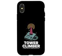 Making Your LOL Possible Since Dial-Up Tower Climber Case for iPhone X/XS