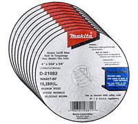 Makita 10 Pack - 4 Inch Cutting Wheels For Grinders - Aggressive Cutting For Metal & Stainless Steel/INOX - 4" x .045 x 5/8-Inch | Flat Cut Off Wheels