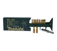 Makita 11 Piece TiN Screwdriver Bit Set