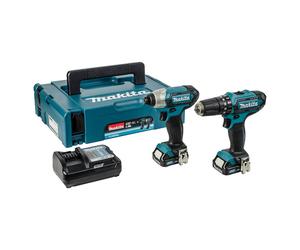 Makita 12v CXT Combi Drill/Impact Twin Kit 2 x 2ah Batts CLX228AJ