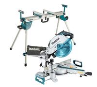 Makita 1450W 260mm (10-1/4") Slide Compound Mitre Saw 240V + Folding Stand