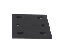 Makita 158324-9 Complete Backing Pad | Also Fits BO4565 & BO4557 | Six Dust Extraction Holes | Foam Pad With Metal Plate | Hook & Loop Disc Support