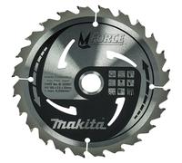 Makita MFORCE Circular Saw Blade for Wood Cutting 165mm 24T 20mm