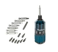 Makita 18pc Screwdriver Bit Set with Holder & Handle B-28896