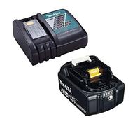 Makita 18V 3.0Ah LXT Lithium Battery BL1830 + DC18RC Fast Charger, Black