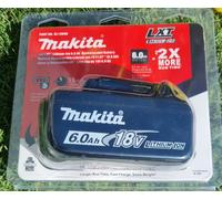 Makita BL1860B 18V LXT Lithium-Ion 6.0 Ah Battery